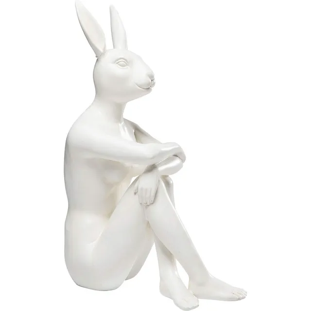 kare-design-rabbit-gillie-deko-figur-hase-wei-39-x-26-x-15-cm image 1