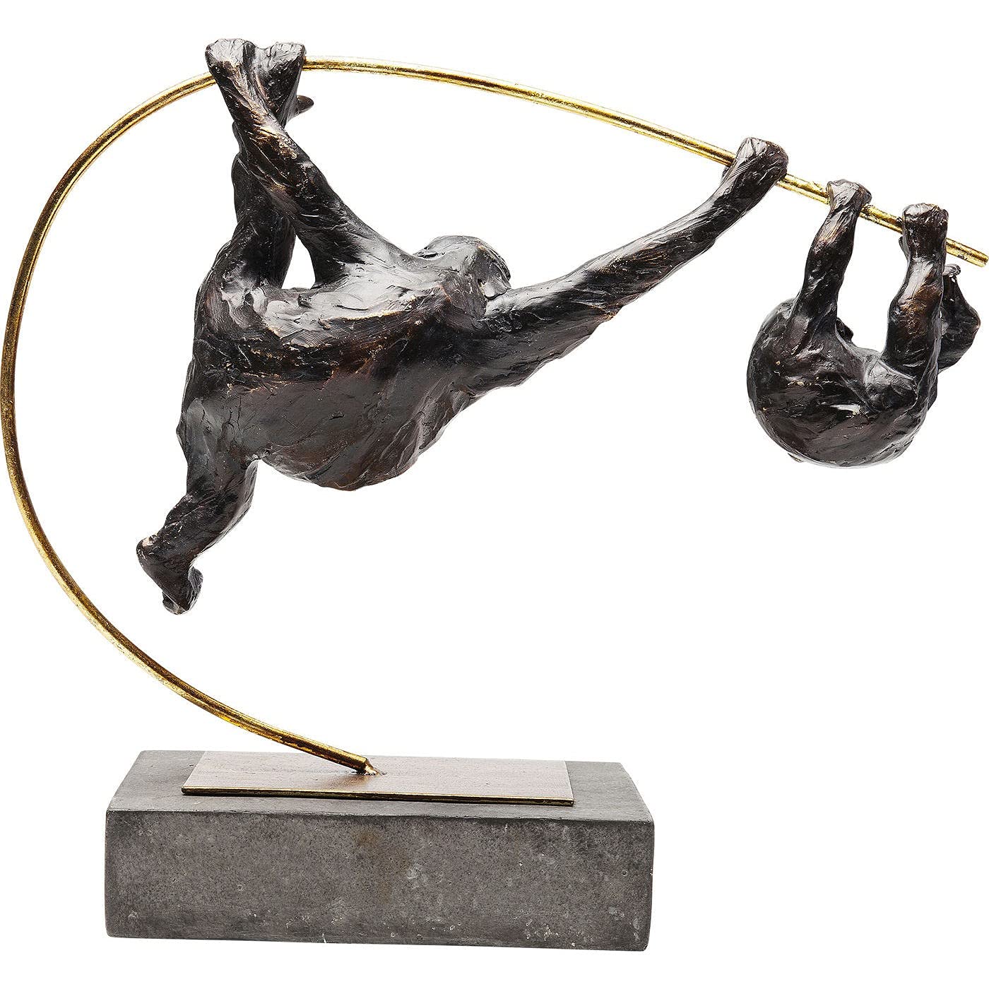kare-design-deko-objekt-climbing-monkeys-schwarz-32-5x38x15cm image 4