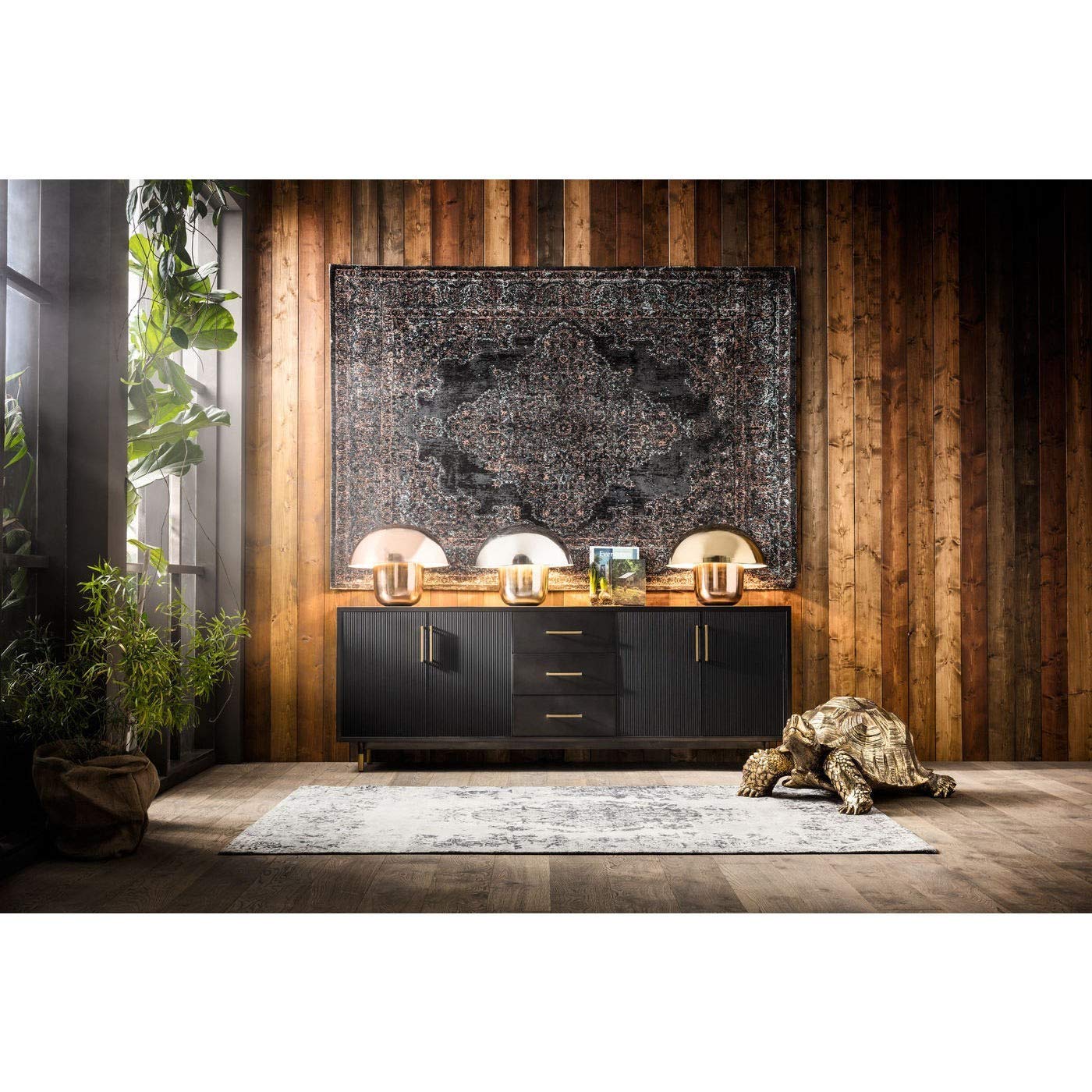 kare-design-turtle-xl-deko-schildkr-te-gold-44x94x76-cm image 2