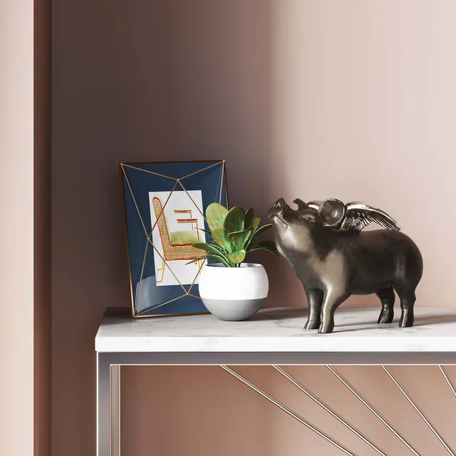 kare-design-spardose-rockstar-pig-schwarz-17x23x10-cm image 1