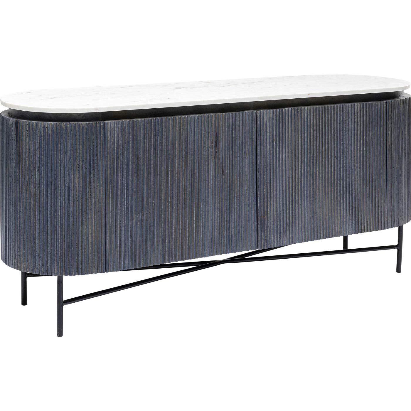 kare-design-sideboard-glenn-75x161x47-cm-tv-board-mit-marmorplatte-massivholz-un image 6
