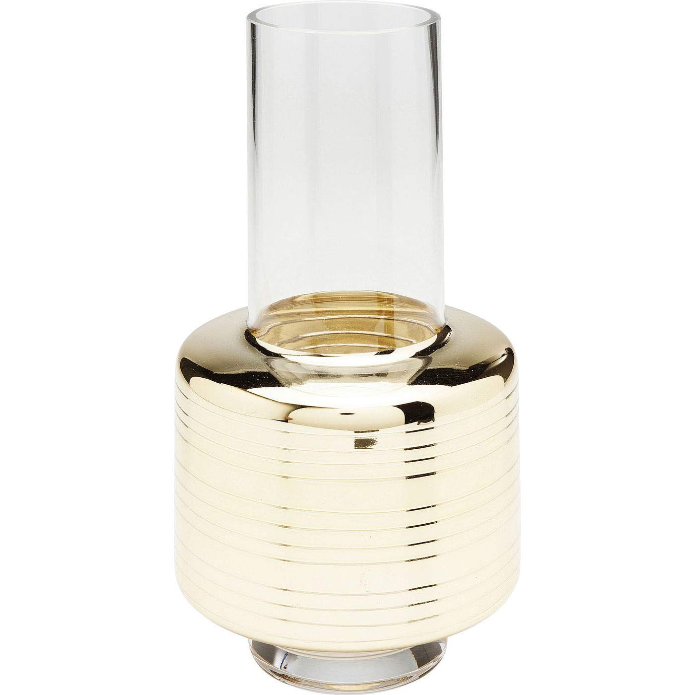 kare-design-vase-la-glas-gef-rbt-mit-goldband-hohe-blumenvase image 1