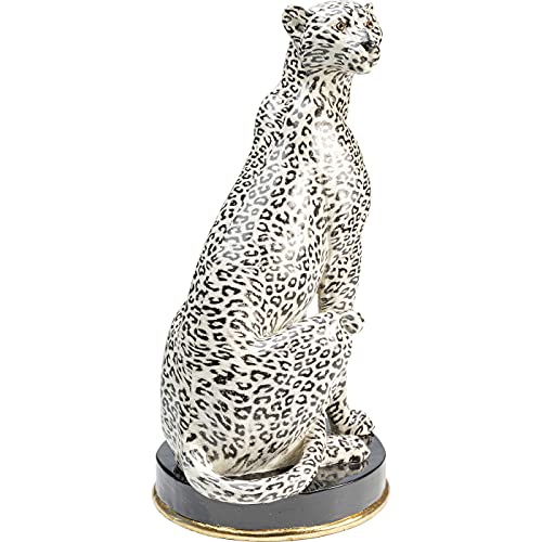 kare-design-deko-figur-cheetah-silber-54x30x26-cm-gepard-skulptur-auf-sockel image 7