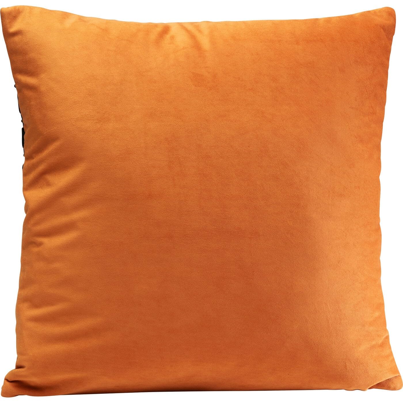 kare-design-kissen-mina-dekokissen-45x45-cm-orange-schwarz-samtoptik-mit-f-llung image 3