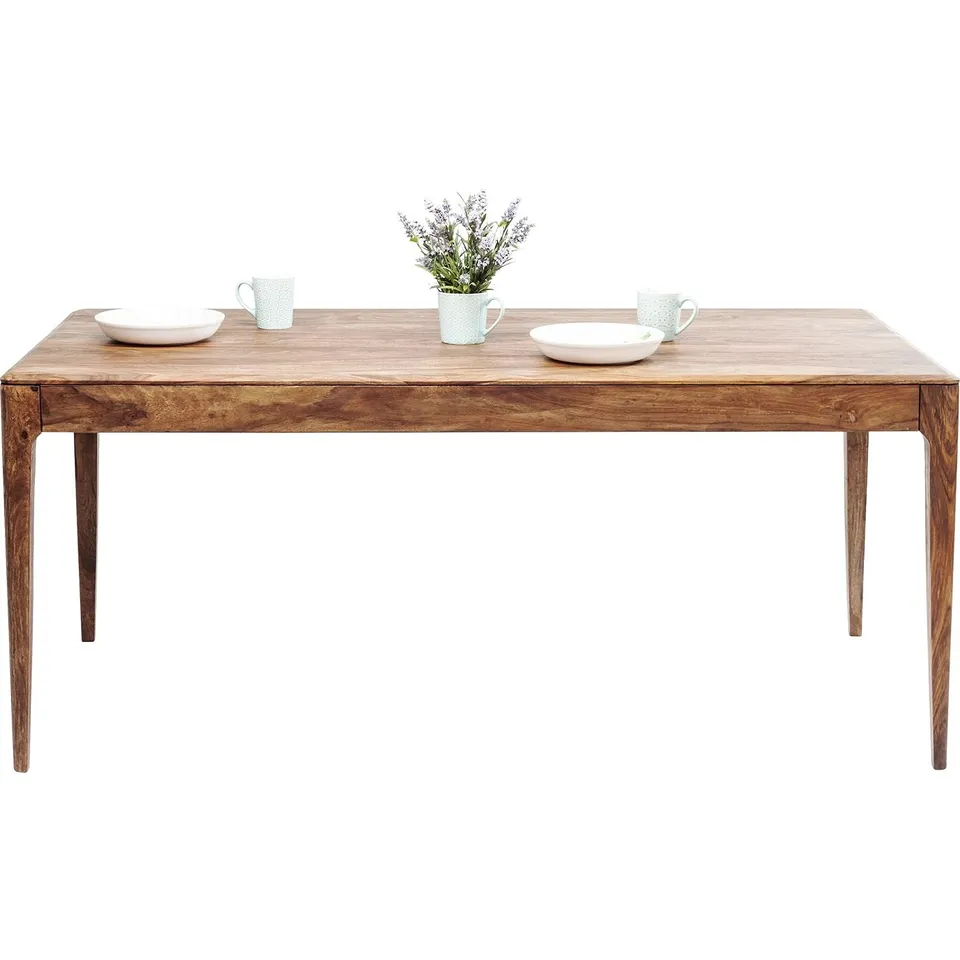 kare-design-tisch-brooklyn-nature-esszimmertisch-massivholz-braun-76x200x100-cm image 1