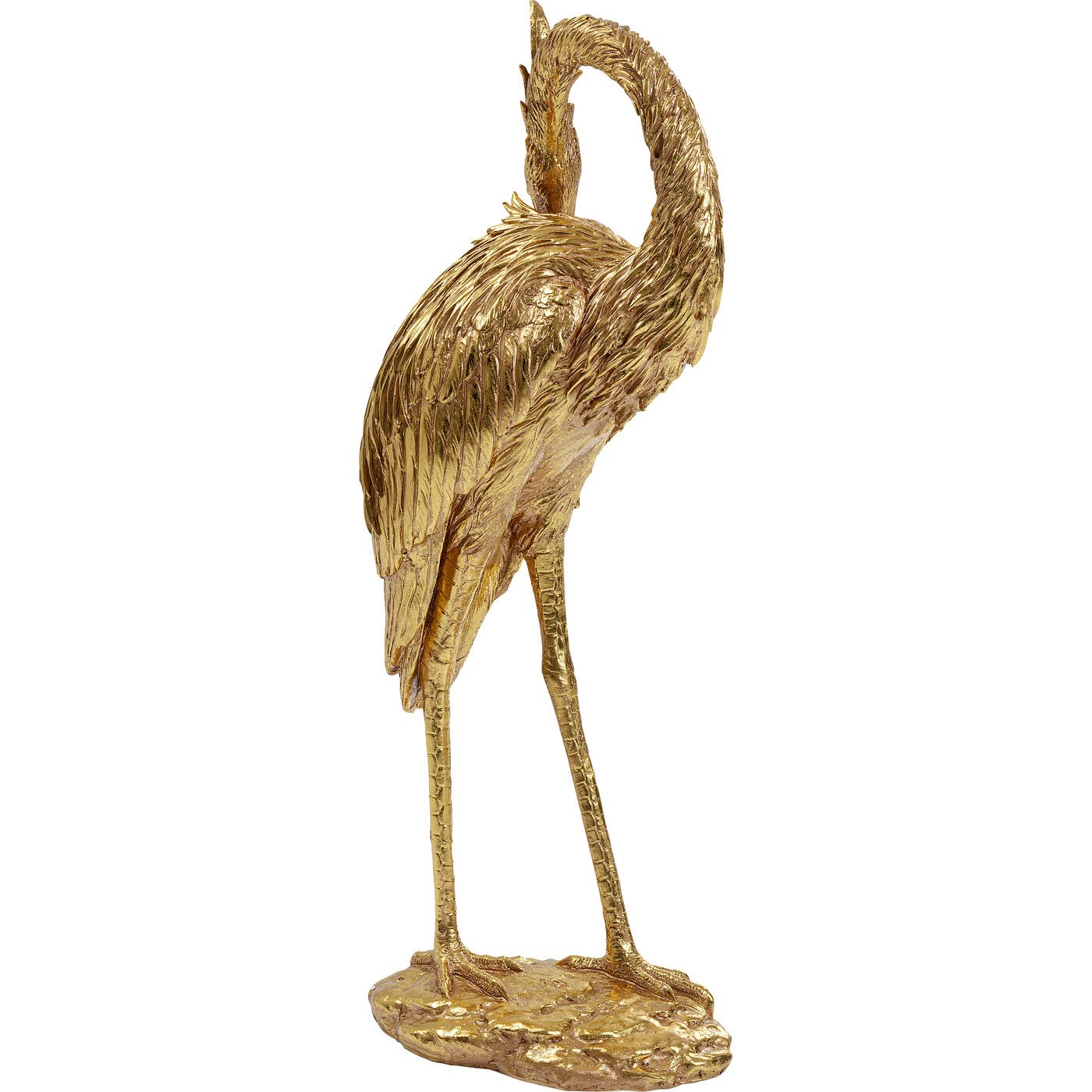 kare-design-deko-figur-crane-gold image 3
