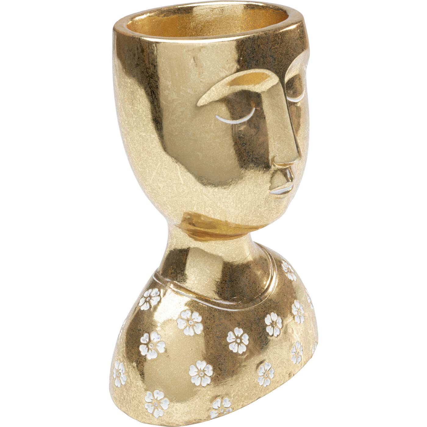 kare-design-deko-objekt-daisy-head-gold-19-cm image 3