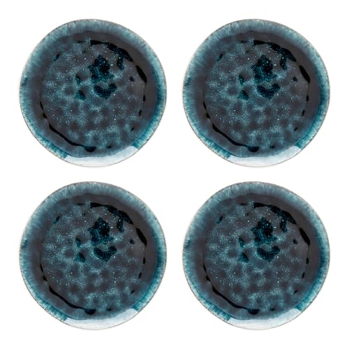 kare-design-teller-azur-essteller-set-4-teilig-blau-21-cm-steingut image 6