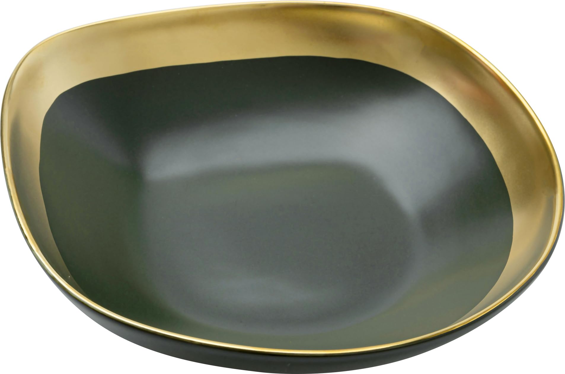 kare-design-teller-vibrations-speiseteller-set-4-teilig-gr-n-gold-27-cm-steinzeu image 2