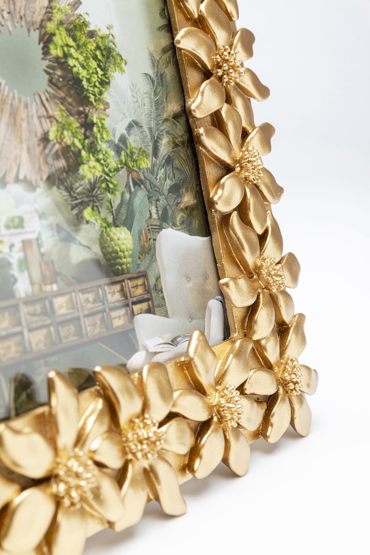 kare-design-bilderrahmen-flower-gold-21x26-cm-handgefertigt image 5