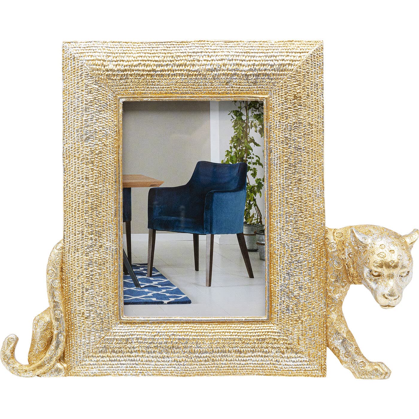 kare-design-leopard-bilderrahmen-gold-handbemalt-25x28-5x4-5-cm image 6