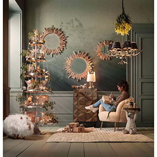 kare-design-spiegel-legno-braun-82-cm-rund-holzrahmen image 7