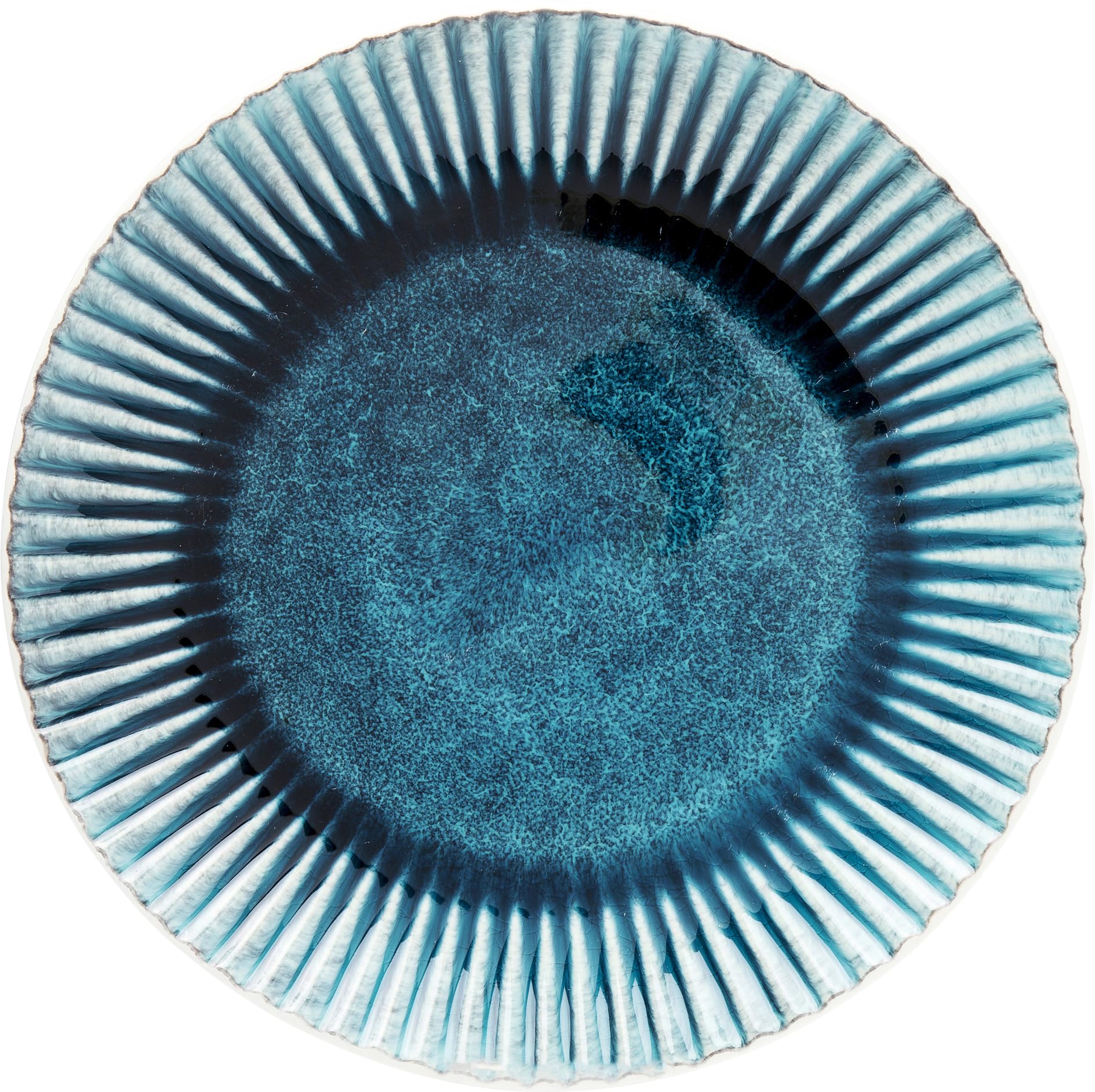 kare-design-teller-azur-rim-essteller-set-4-teilig-blau-28-8-cm-steingut image 3