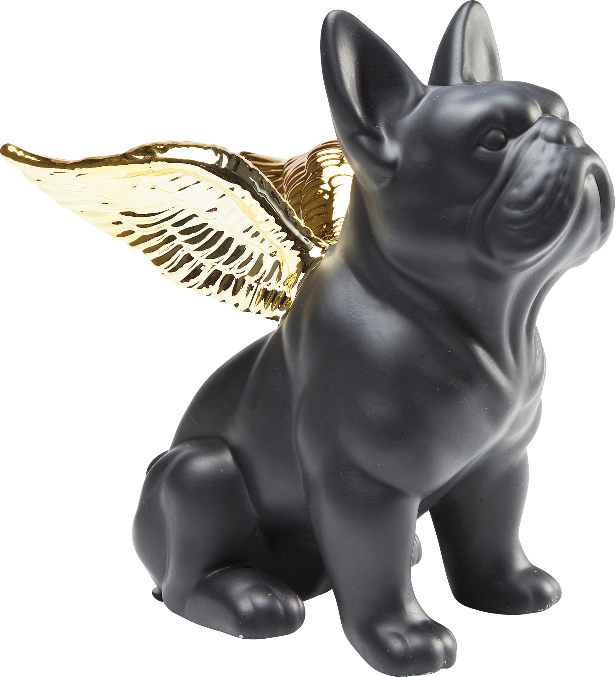kare-design-sitting-angel-dog-deko-figur-schwarz-gold-22x12x21-cm image 6