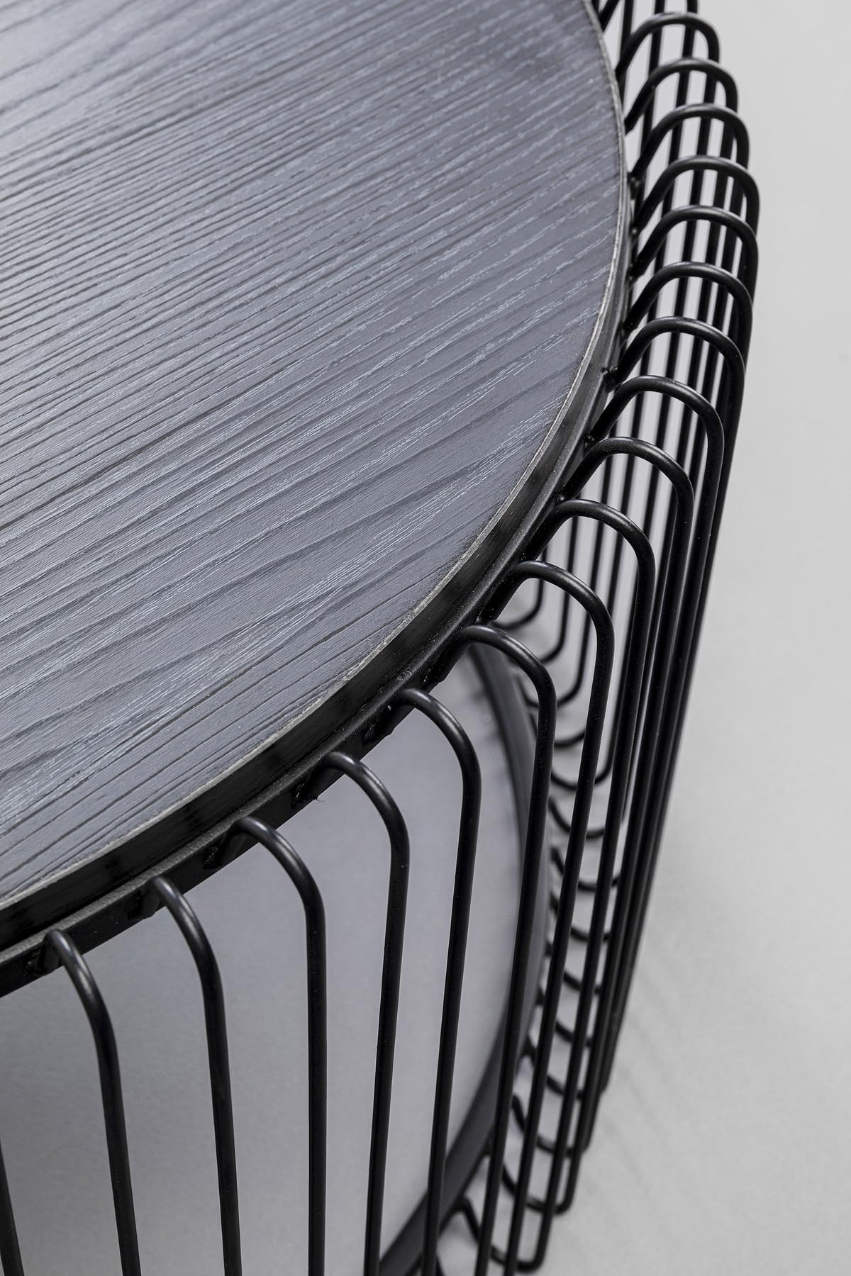 kare-design-couchtisch-wire-wood-2er-set-schwarz-63-53-cm-rund image 2