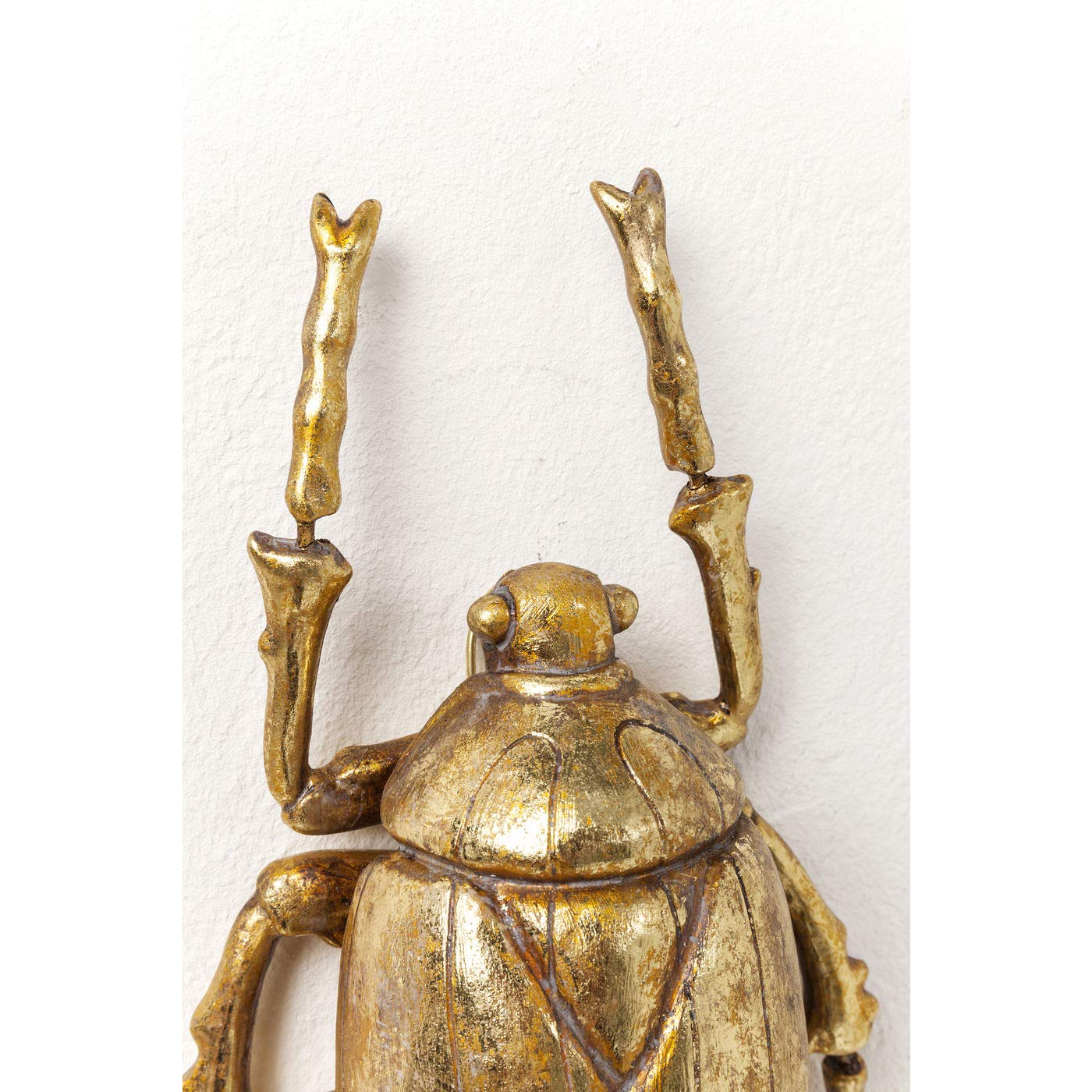 kare-design-wandschmuck-plant-beetle-gold-8x14-5x26-cm-k-fer-wanddeko image 4