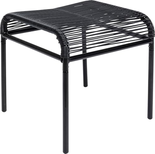 kare-design-hocker-acapulco-mono-schwarz-indoor-outdoor-retro-hocker image 8