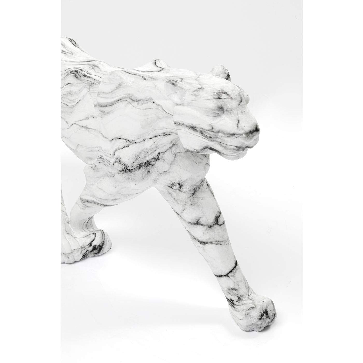 kare-design-leopard-marble-deko-objekt-129-cm-xl-fiberglas-figur-silber image 7