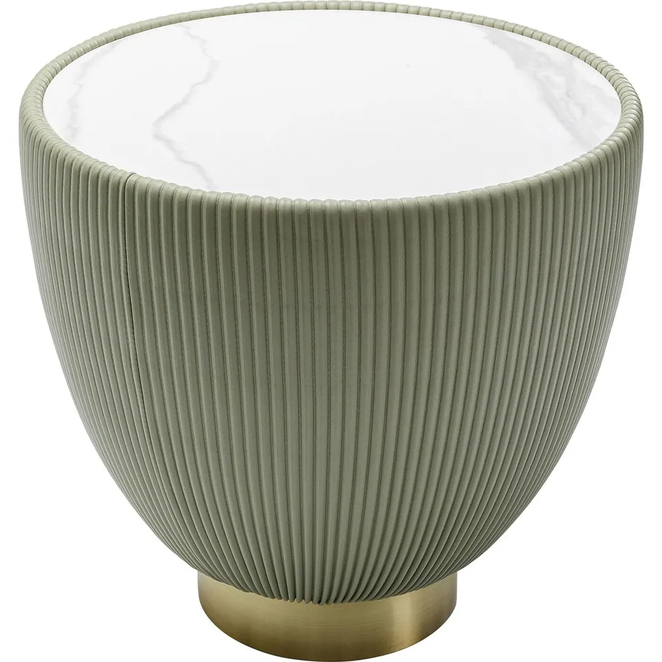 kare-design-beistelltisch-endless-vegas-gr-n-47-cm-runder-couchtisch-45x47x47-cm image 1