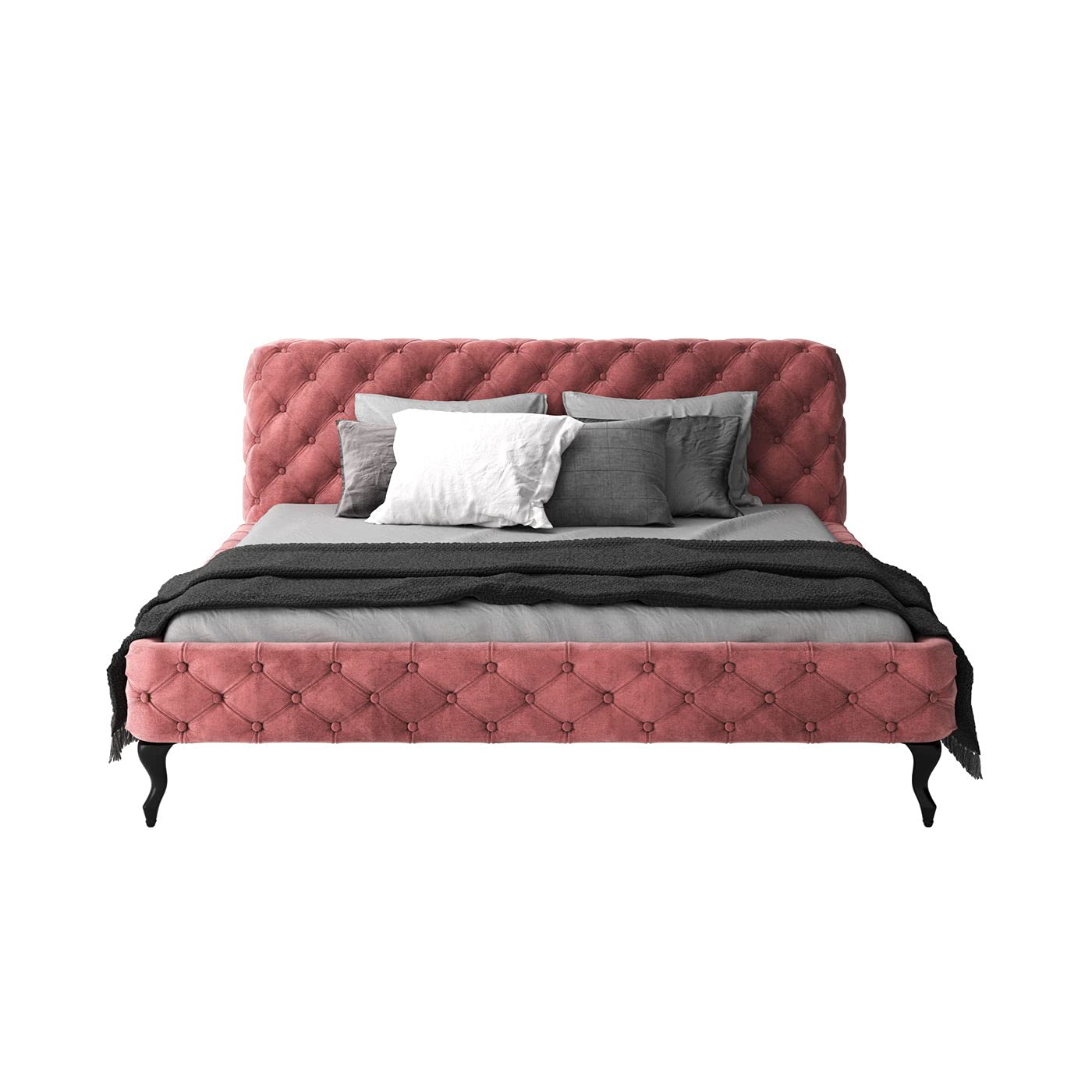 kare-design-polsterbett-desire-rosa-160x200-cm-chesterfield-samtoptik image 5