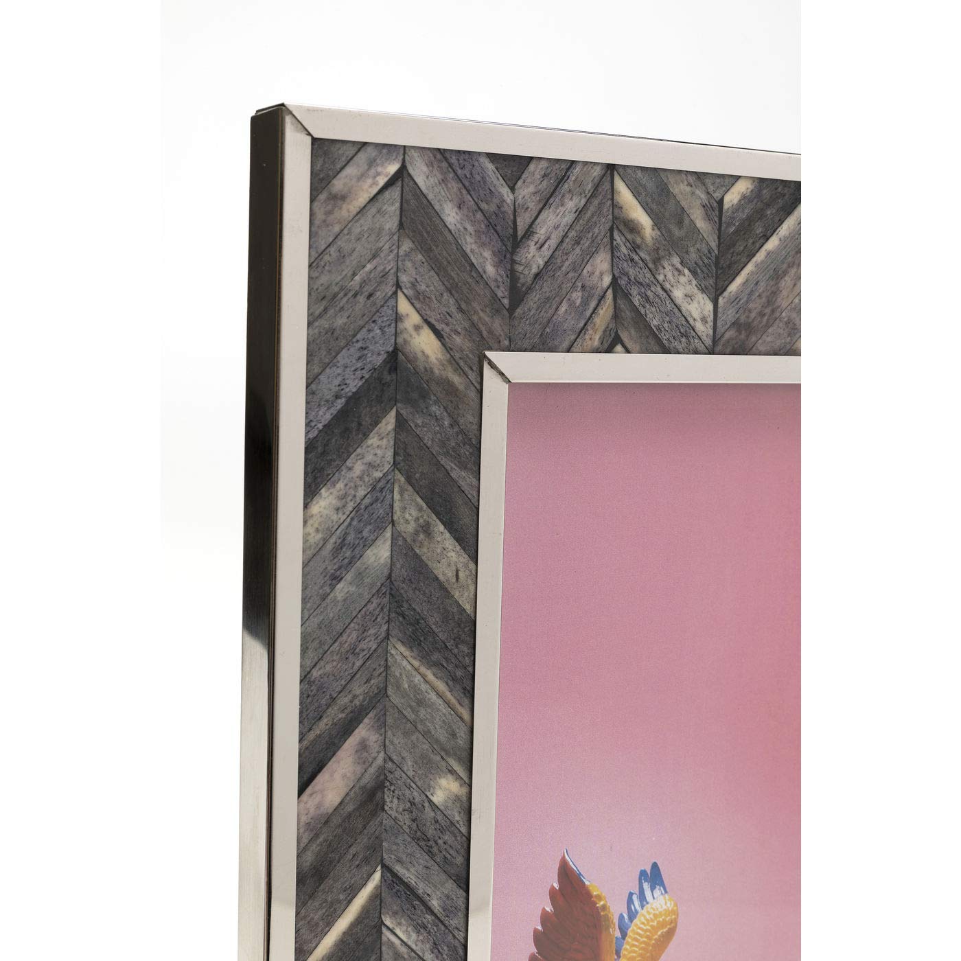 kare-design-bilderrahmen-chevron-grau-20-x-25-cm-polyester-edelstahl image 5