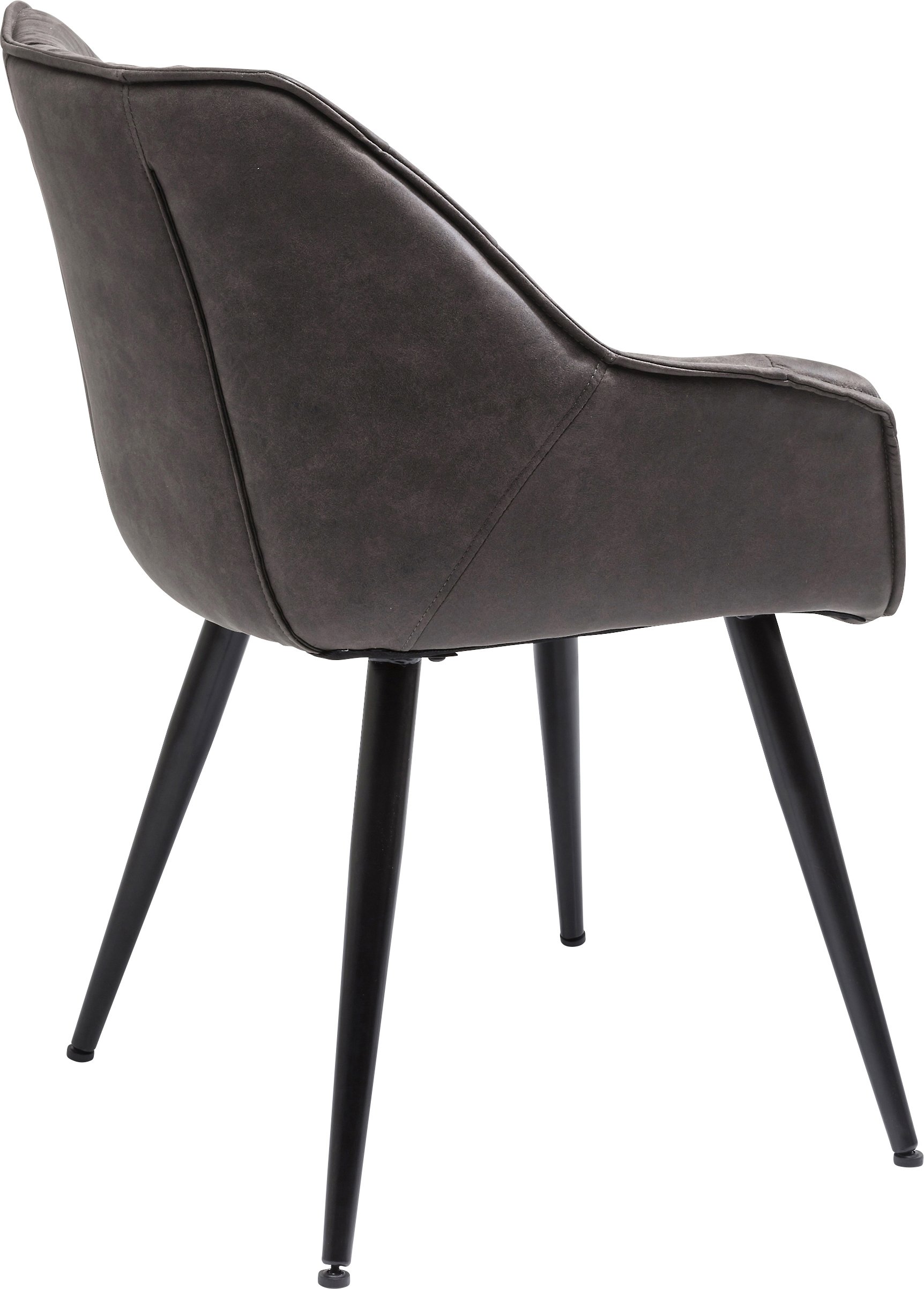 kare-design-armlehnstuhl-thelma-2er-set-grau-schwarz-retro-82x65x60-cm image 6
