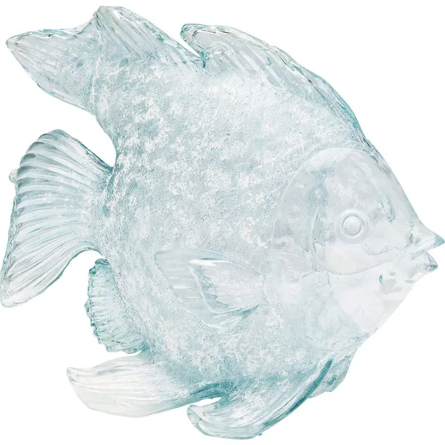 kare-design-deko-objekt-fish-aqua-polyresin-32-cm image 1