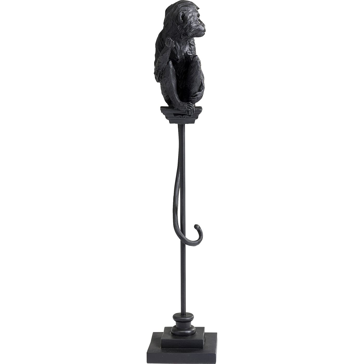 kare-design-deko-figur-circus-affe-schwarz-108-cm-handbemalt image 2