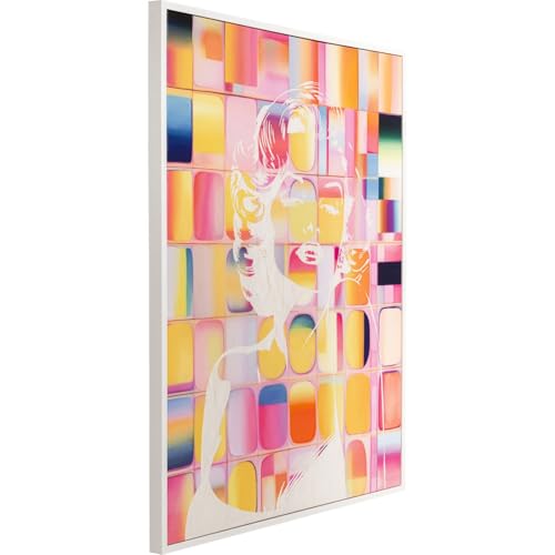 kare-design-diva-pixel-leinwandbild-120x90-cm-mehrfarbig-pop-art-wandbild image 8