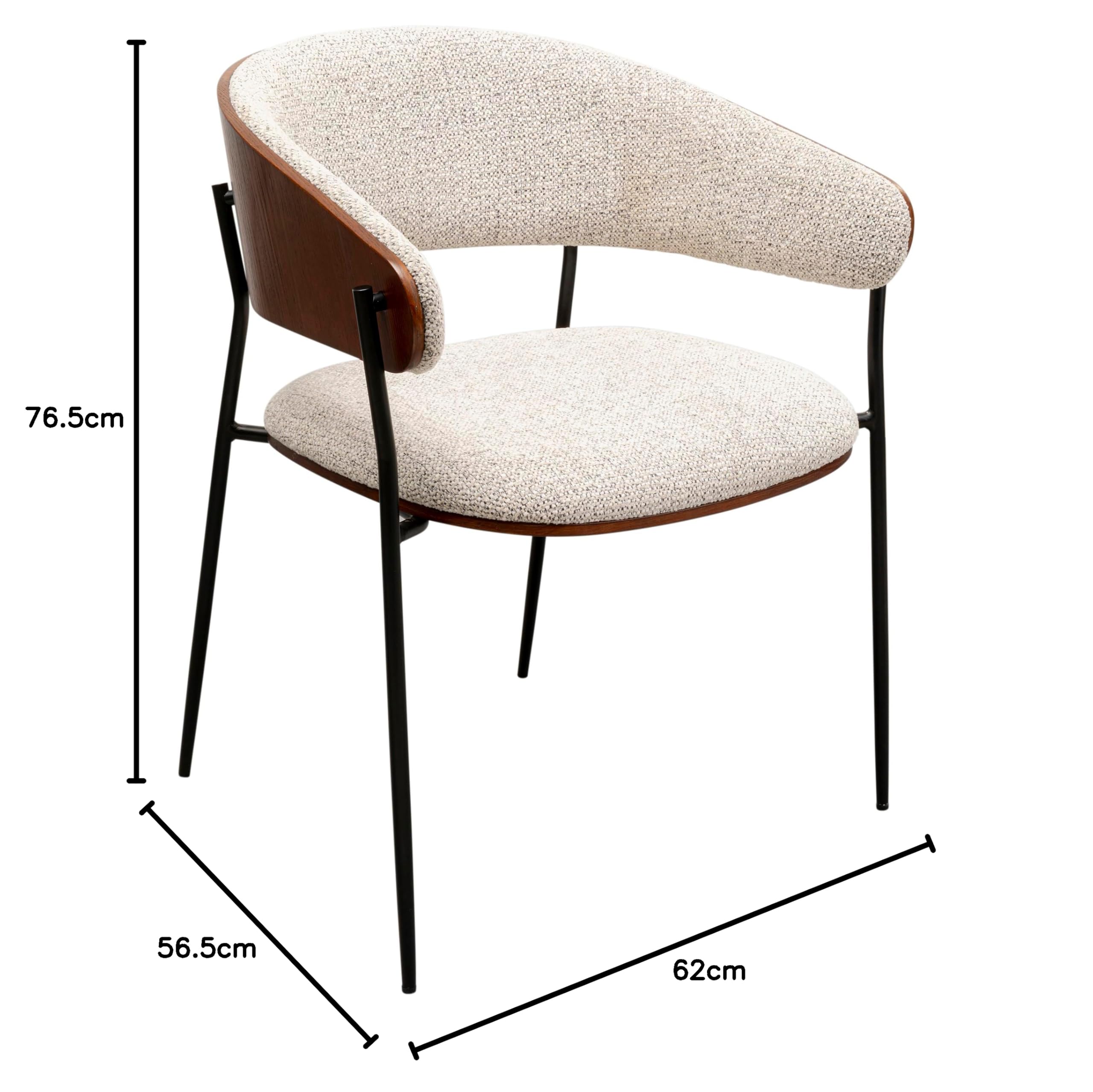 kare-design-esszimmerstuhl-cindy-beige-mit-armlehne-77x62x57-cm image 3