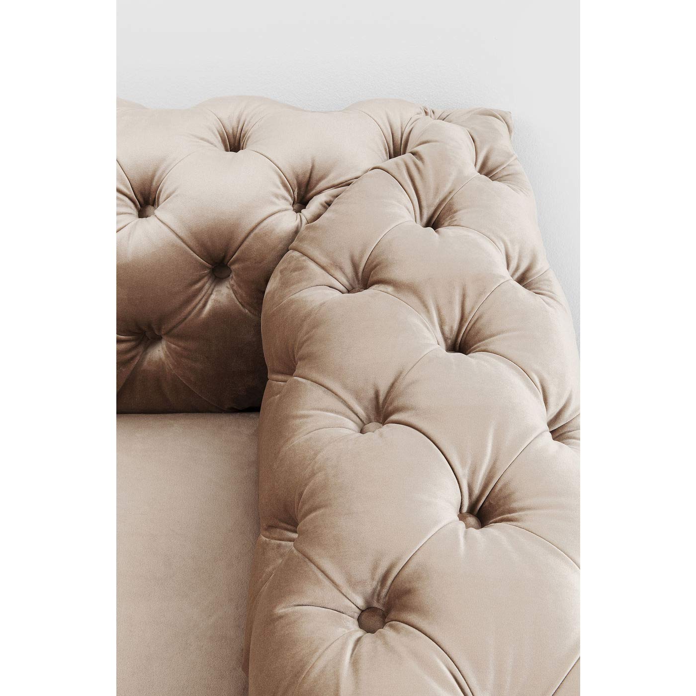 kare-design-sofa-desire-3-sitzer-ecru-beige-samt-245x100x68-cm image 7