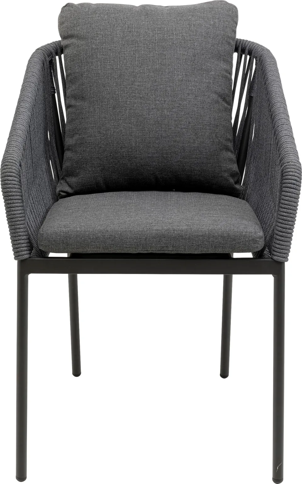 kare-design-stuhl-cyprus-mit-kissen-grau-82x57x63-cm-outdoor image 1