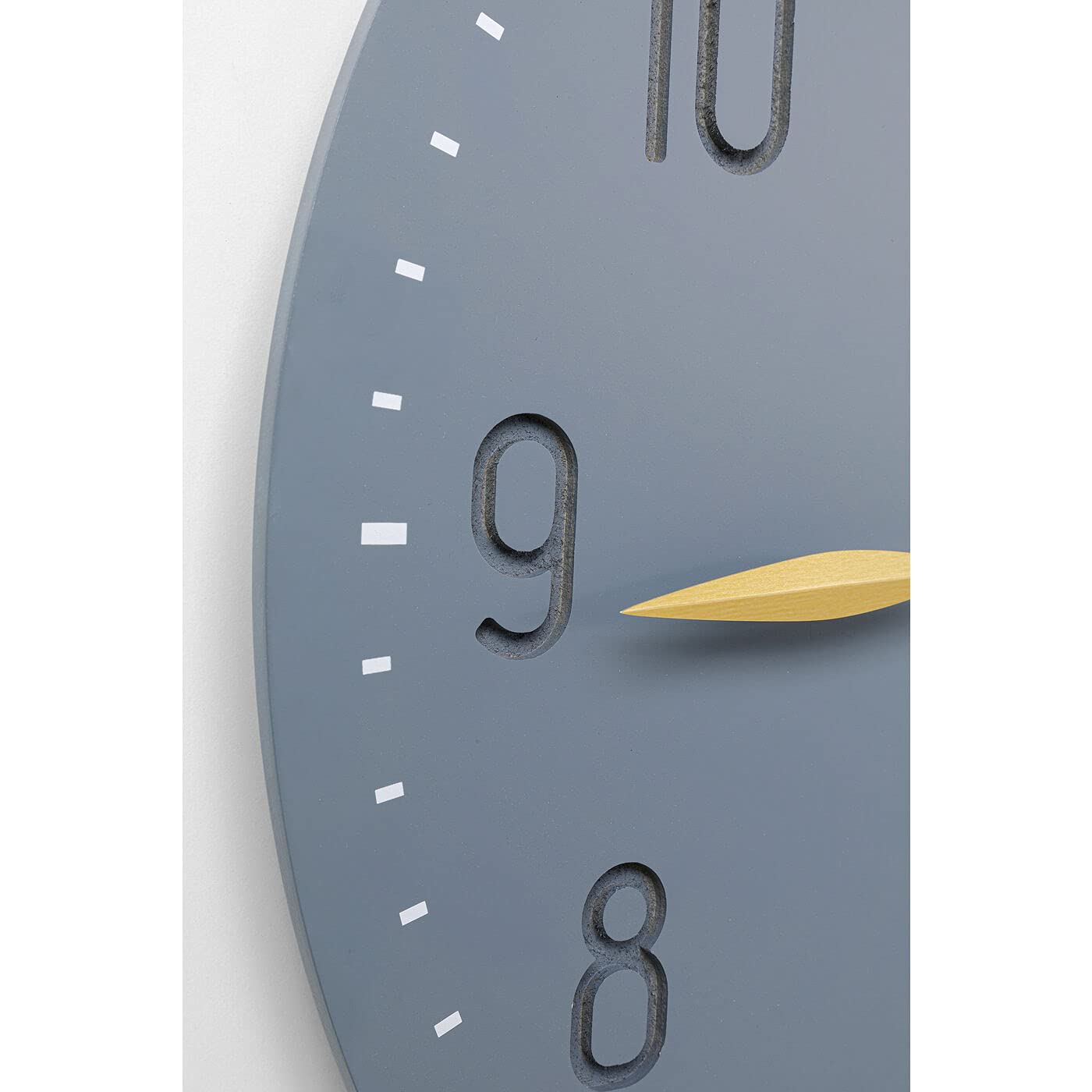 kare-design-mailo-wanduhr-grau-gold-50-cm image 4