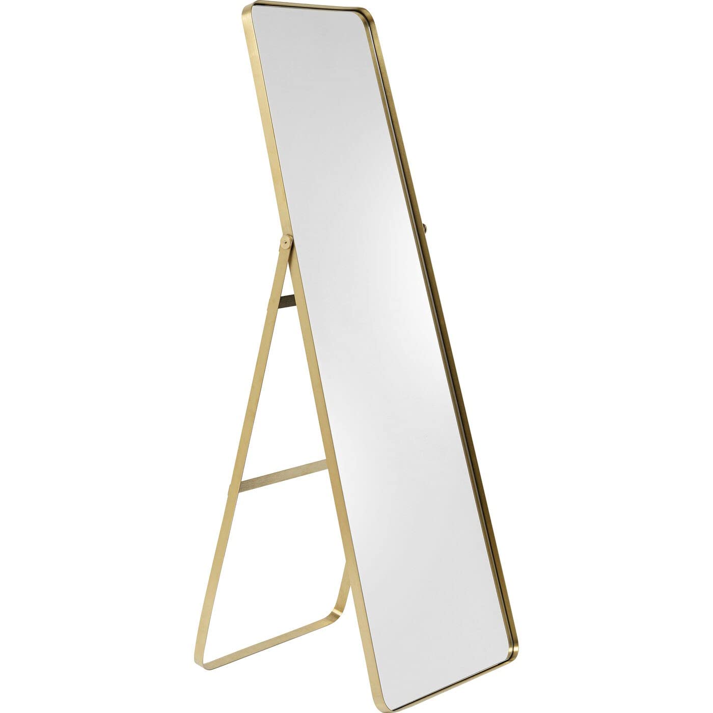 kare-design-curve-arch-standspiegel-gold-160x55x4-cm image 1