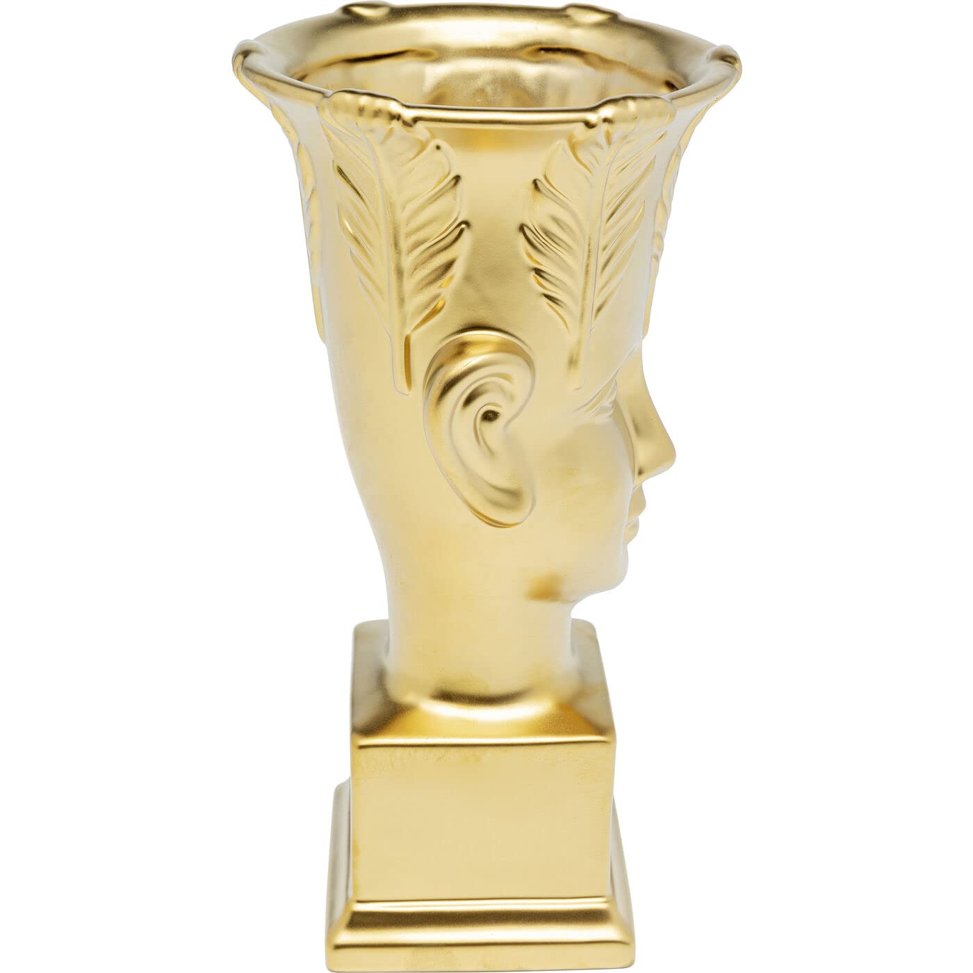 kare-design-rosto-deko-vase-gold-31-cm-tischvase-blumenvase image 4
