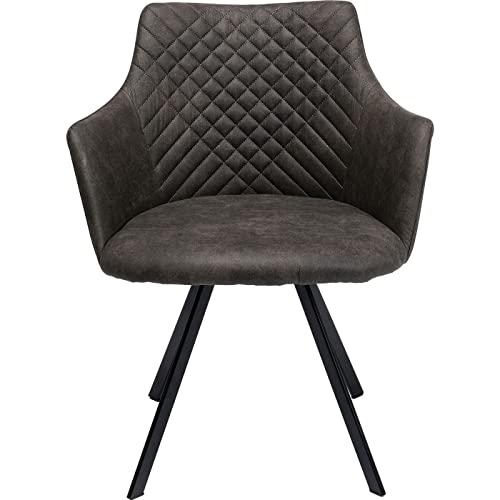 kare-design-drehstuhl-coco-anthrazit-easy-clean-84x53x60-cm image 7