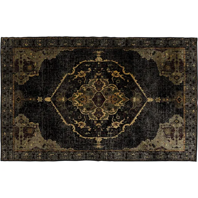 kare-design-teppich-oranmento-240x170-cm-webteppich-vintage-anthrazit-mit-anti-r image 1