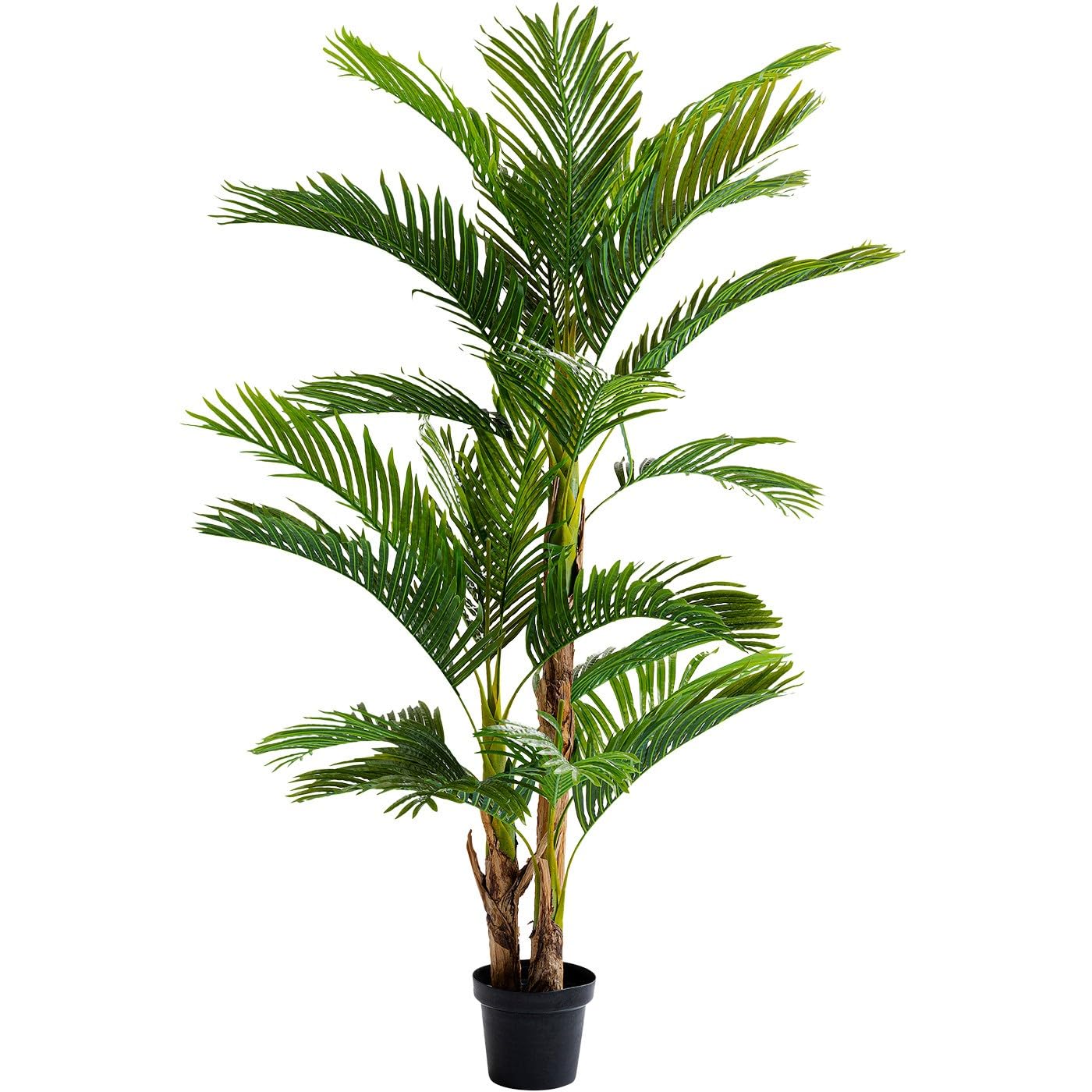 kare-design-deko-pflanze-palm-tree-gr-n-190-cm-im-zementtopf image 4