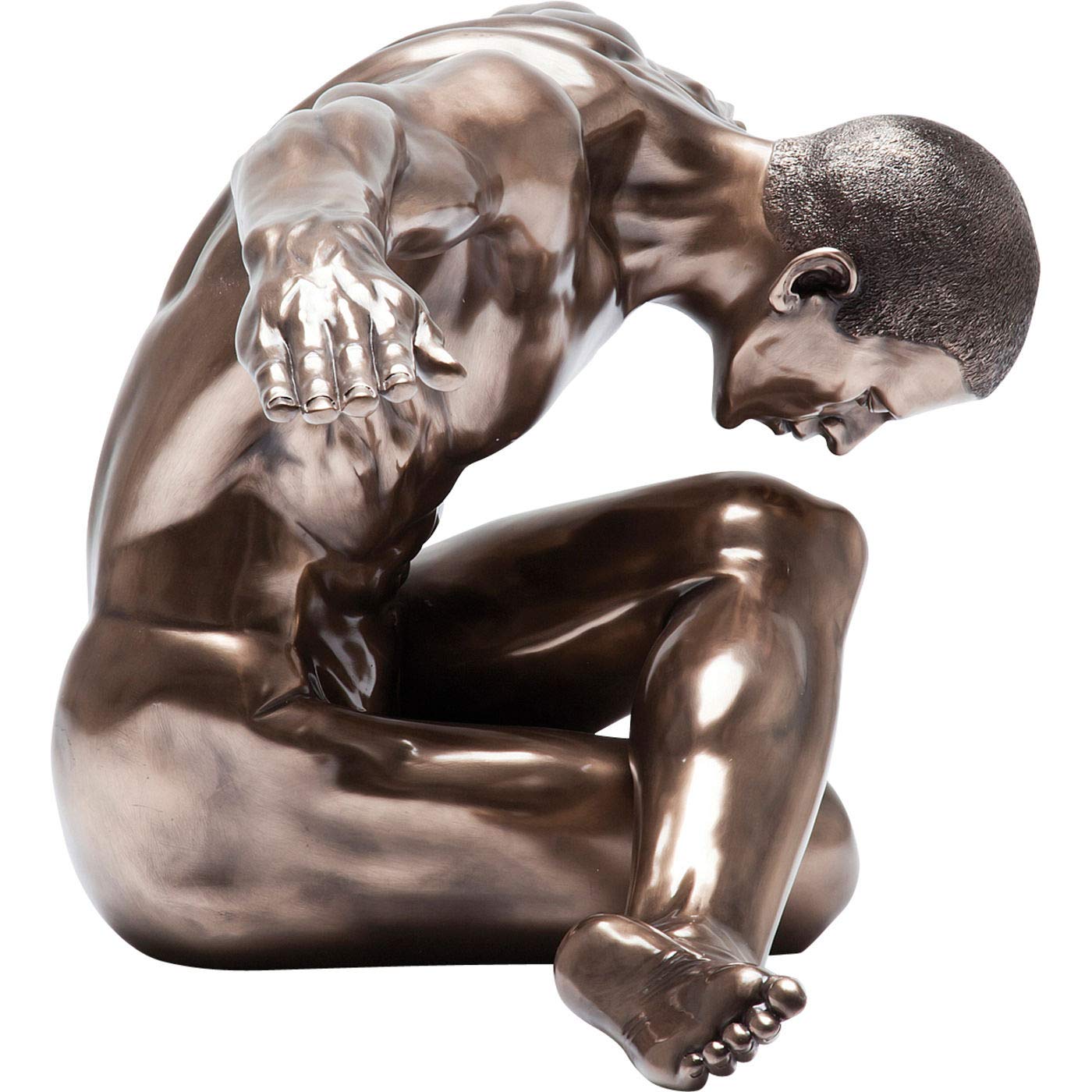 kare-design-nude-man-bow-dekofigur-bronze-137-cm image 4