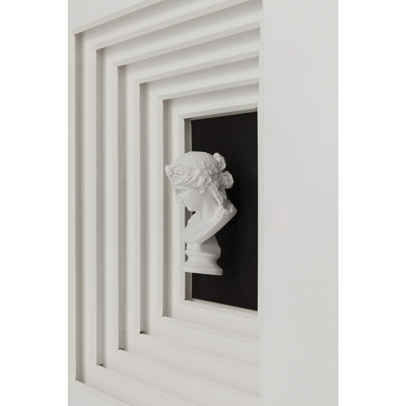 kare-design-deko-rahmen-ancient-art-nove-wei-schwarz-110x100x8-cm image 4