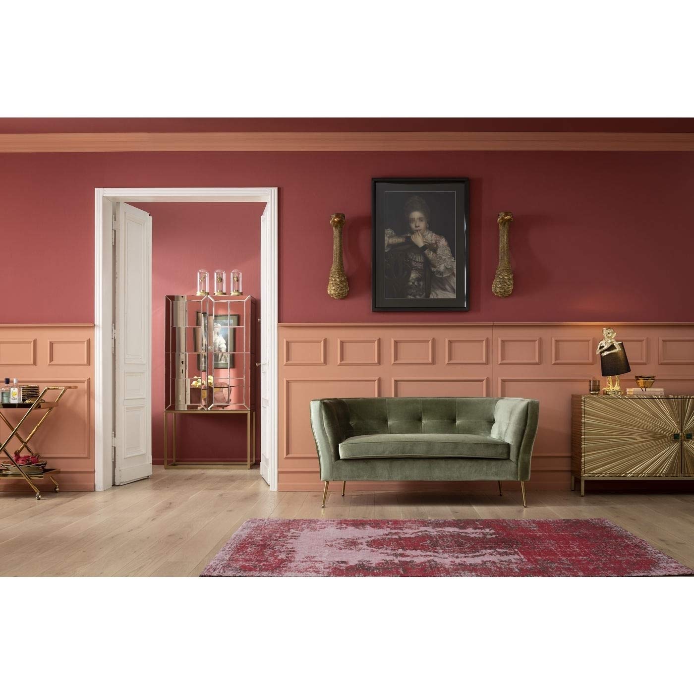 kare-design-rimini-2-sitzer-sofa-gr-n-samt-look-170x86cm image 8