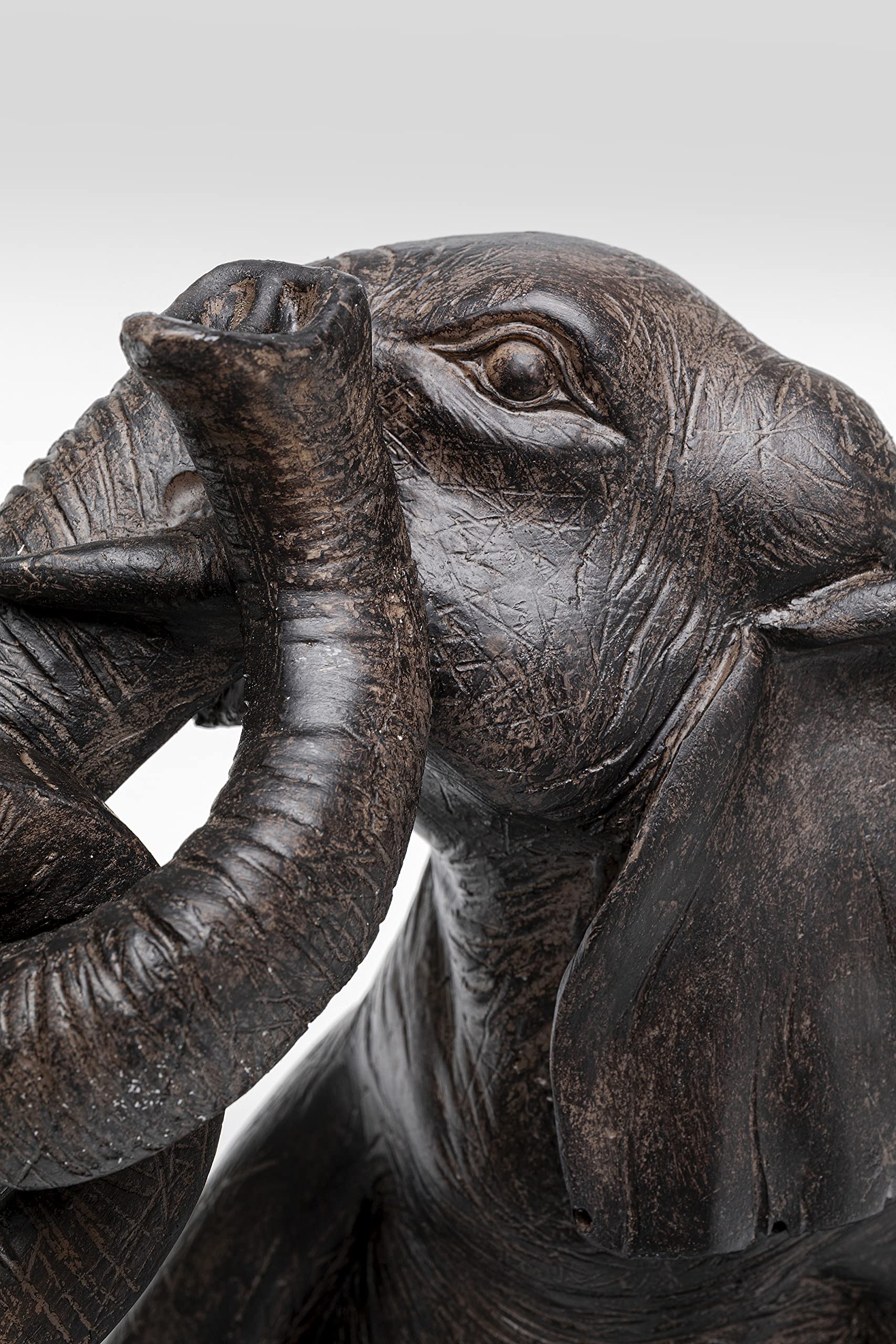 kare-design-elefant-zirkus-deko-figur-2er-set-schwarz-braun image 3