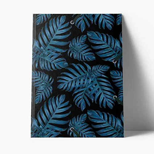 cedon-sammelmappe-de-luxe-philodendron-blue-a4-mappe-f-r-b-ro-und-home-office image 1