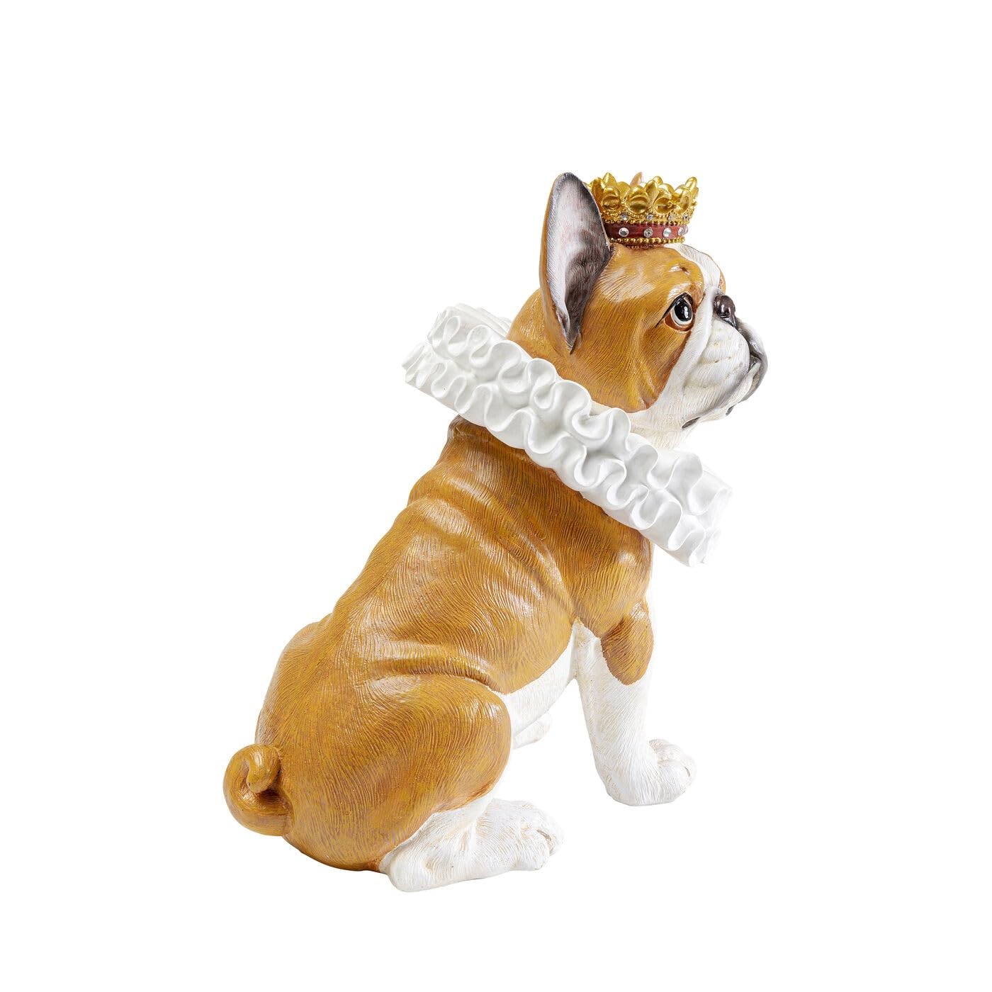 kare-design-king-dog-deko-figur-braun-polyresin-29-cm-handbemalt image 5