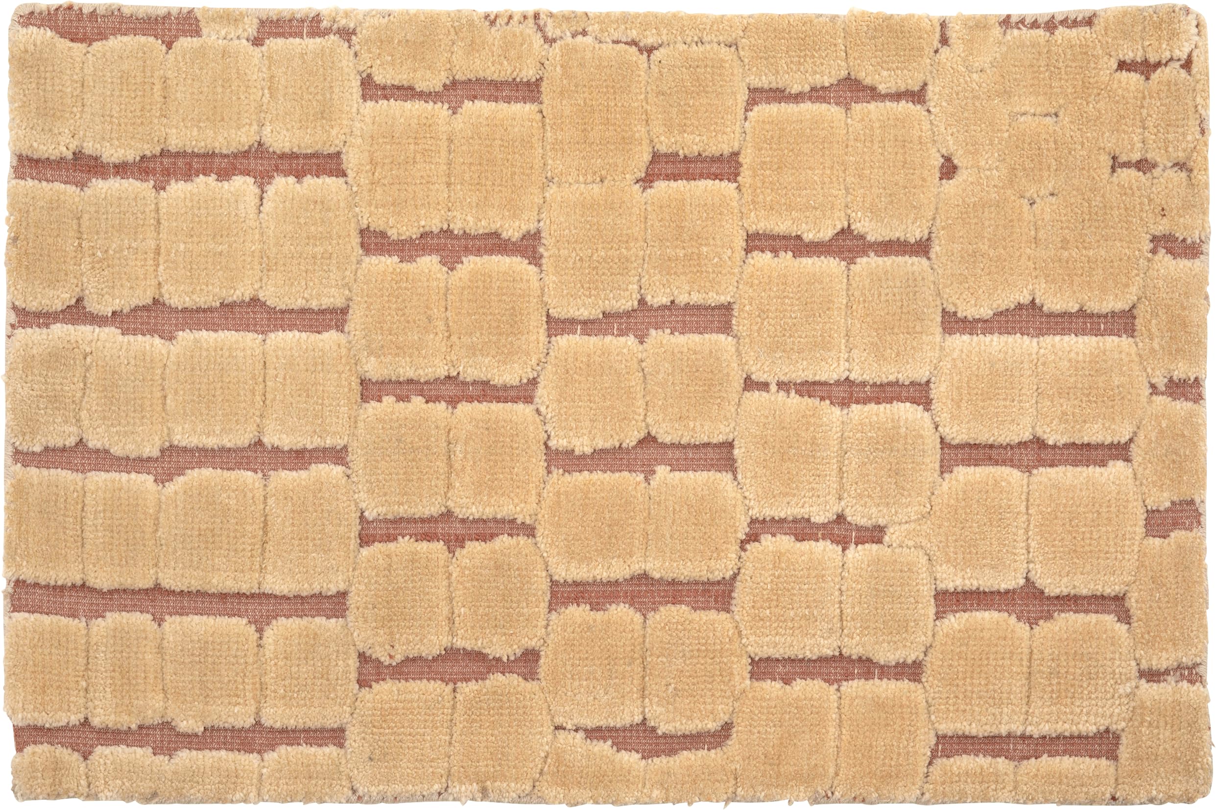 kare-design-teppich-brick-beige-300x200-cm-rechteckig-gemustert image 1