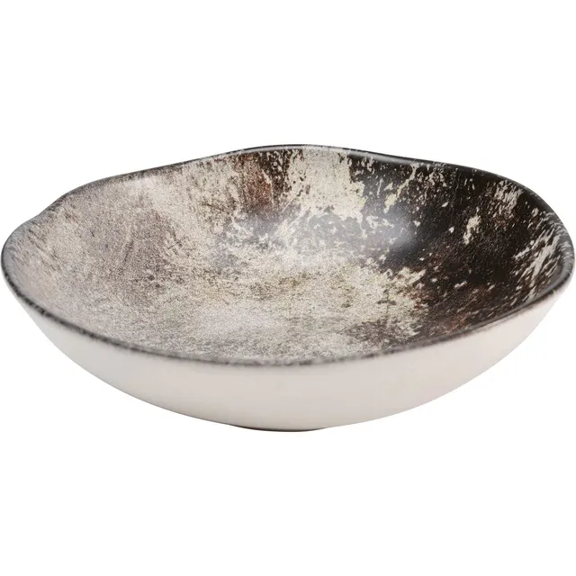 kare-design-teller-tief-savannah-braun-grau-matt-20-cm image 1