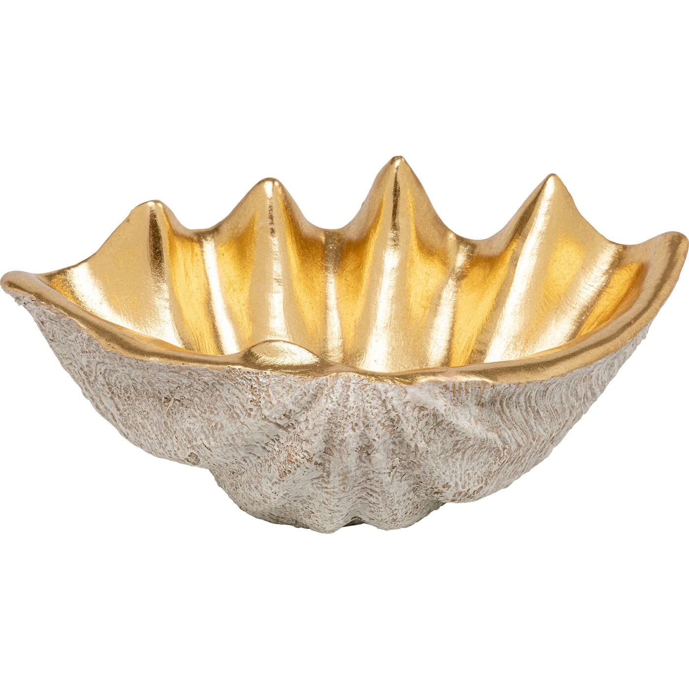 kare-design-deko-schale-noble-shell-gold-muschel-14x41x27-cm image 4