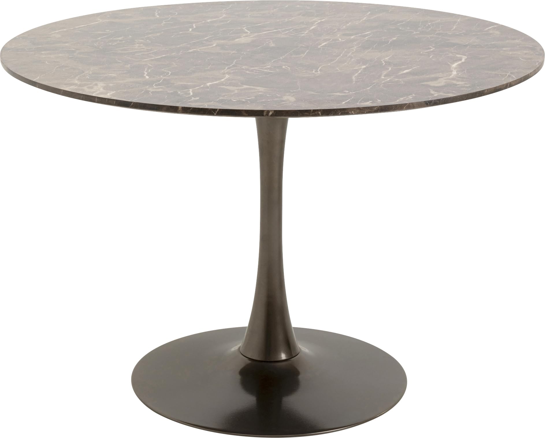kare-design-tisch-high-society-marble-grau-runder-esstisch-110-cm-f-r-4-6-person image 1
