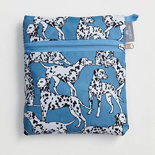 cedon-easy-travel-bag-black-and-white-dogs-weekender-47-x-20-x-37-cm image 6