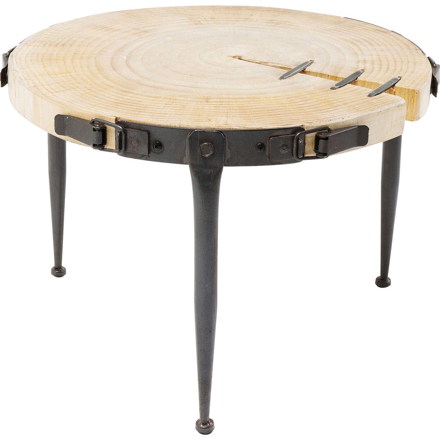 kare-design-beistelltisch-bosco-52-cm-kiefer-massivholz-mit-stahlfu image 1